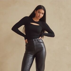 Klassy Network Peek-a-Boo Brami Longsleeve Size XL